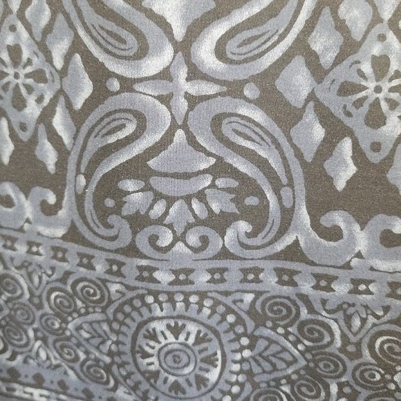 Lands' End Gray/Black Tankini Size 10 - Picture 6 of 6